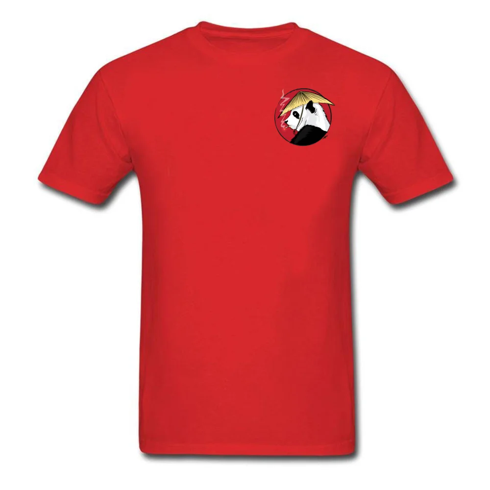 Рисовая шляпа панда футболка Новое поступление мужская в китайском стиле черные