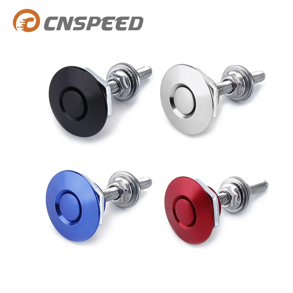 

CNSPEED накладка на капот автомобиля аксессуары для модификации замка авто мини-крышка замок маленький замок для капота Универсальный DP016-32 ...