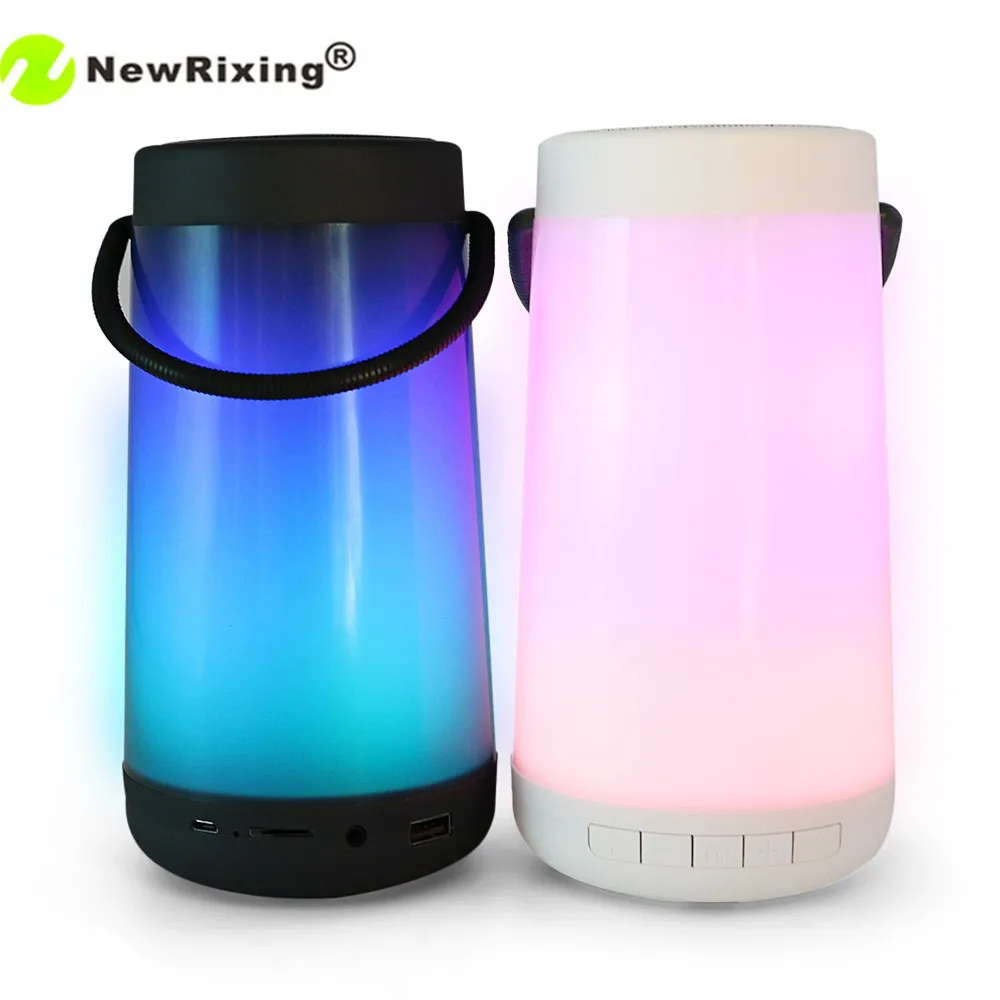 NewRixing NR Bluetooth динамик Touch управление светодио дный USB LED кровать ребенка ночник