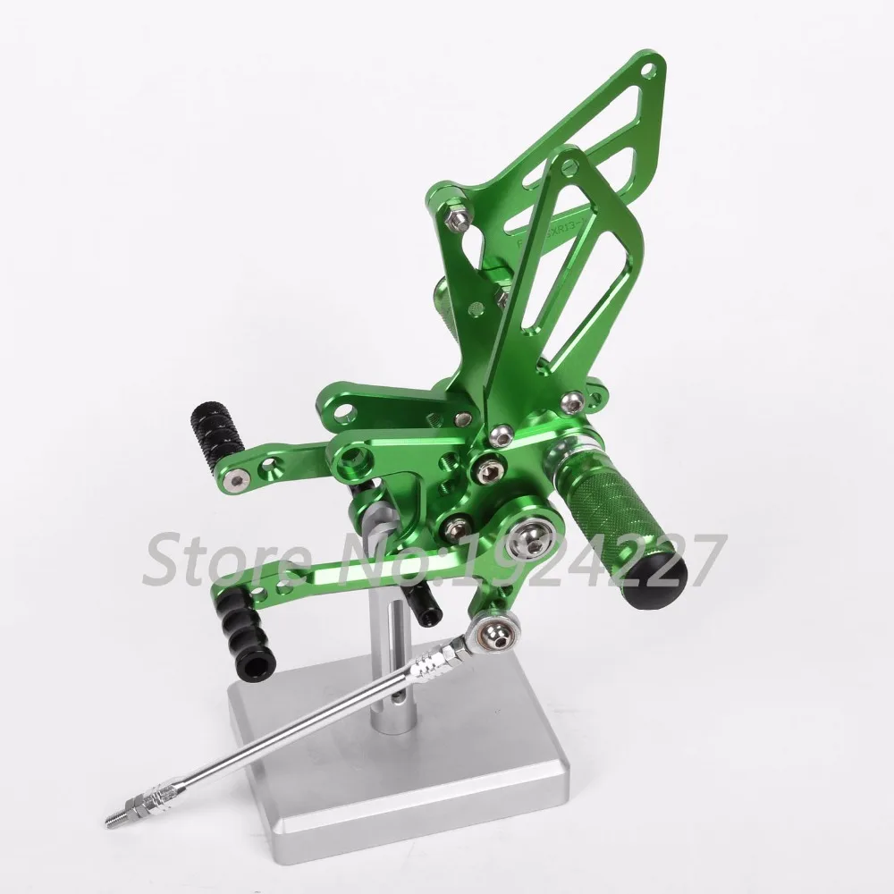8 видов цветов CNC Rearsets для Suzuki GSXR1000 GSXR600 GSXR750 задний комплект мотоциклетные