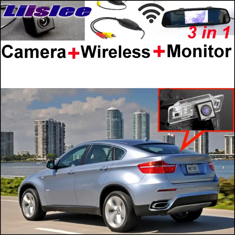 Liislee специальная камера заднего вида WiFi + беспроводной приемник зеркальный экран