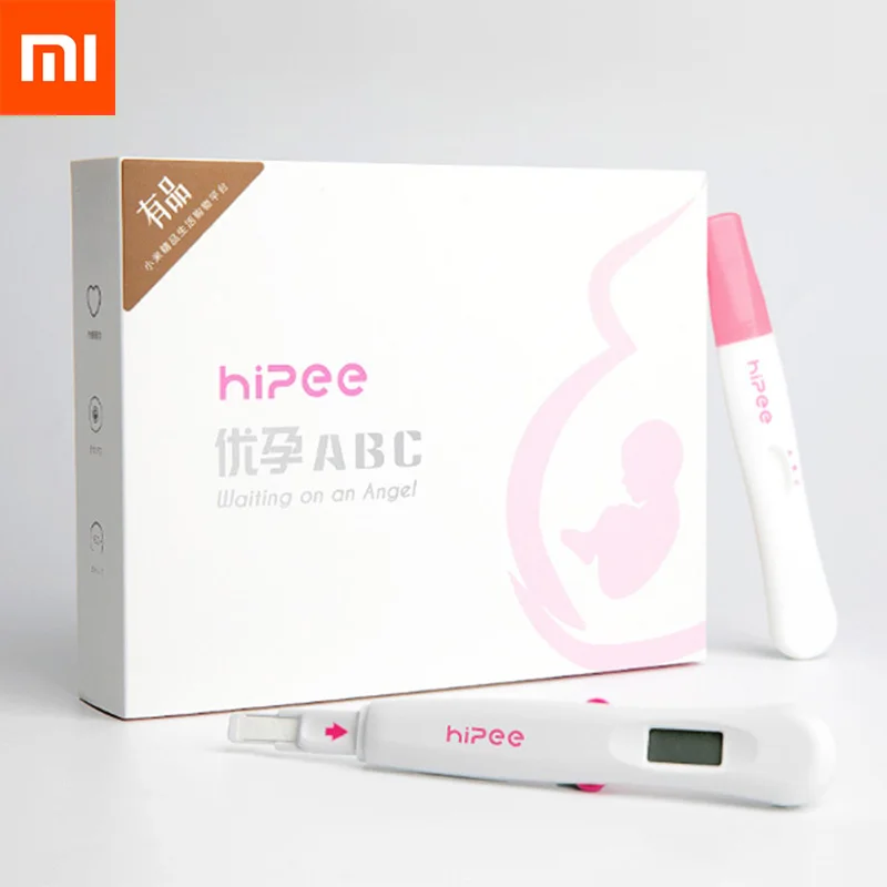 Xiaomi Mijia HiPee беременность умный детектор овуляции ABC набор 3 мин скорость обнаружения семья забота о здоровье беременных тест комплект