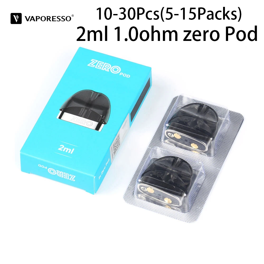 30pcs Original Vaporesso Renova Zero Pod Cartridge Electronic Cigarette 2ml Vaporizer Atomizer With 1.0ohm Vape Tank Coil Core |