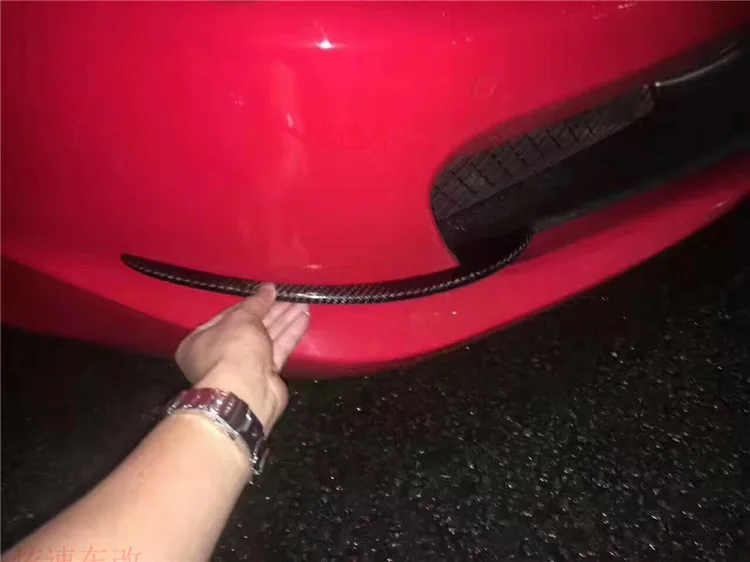 Подходит для Ferrari 458 передний стержень из углеродного волокна Италия воздушный