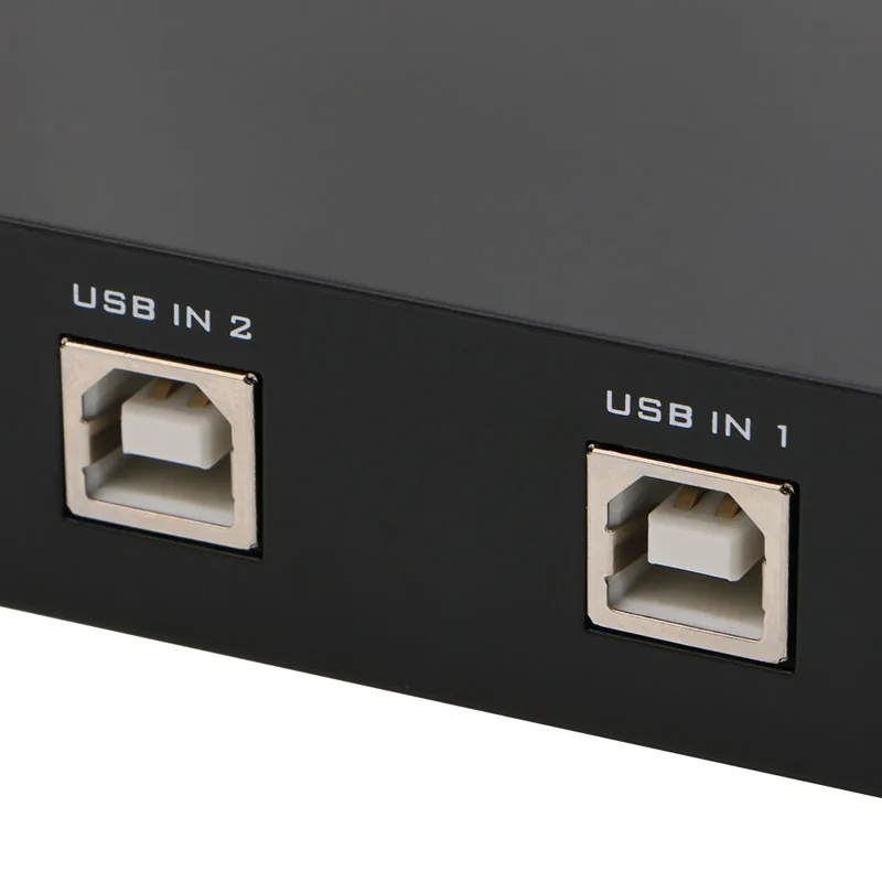 2 порта USB 10166 совместное использование устройства переключатель адаптер Коробка