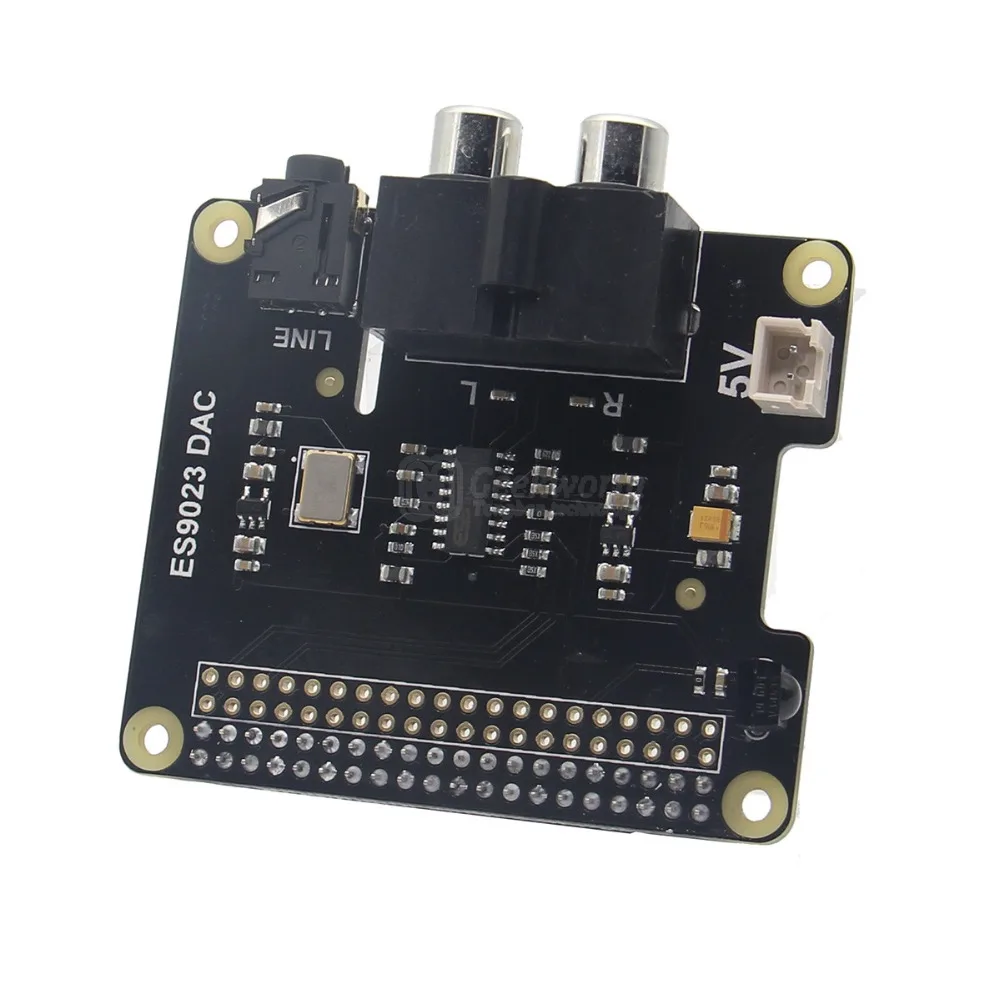 X900 Raspberry Pi HIFI ЦАП + аудио ESS ES9023 Плата расширения для 3 Модель B +/3B/2B/B +/Raspberry pi zero W |