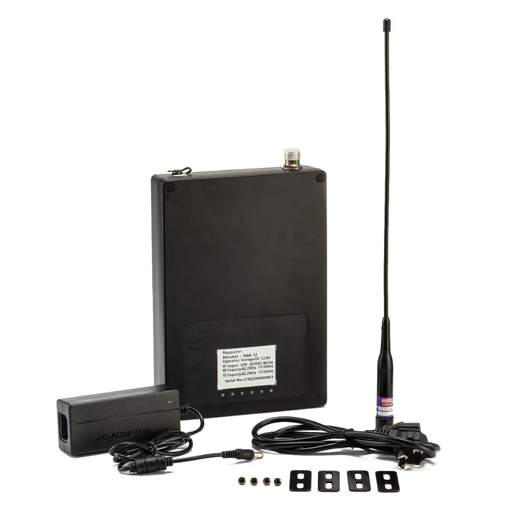 

Abbree AR-960U UHF 400-470 МГц Портативный ретранслятор связи 16CH CTCSS для Baofeng UV-5R TYT 'd xun рация 2-сторонняя радиосвязь