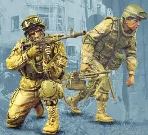 1/35 Смола Наборы украинский битвы солдат 2 шт./компл. не собирается неокрашенные