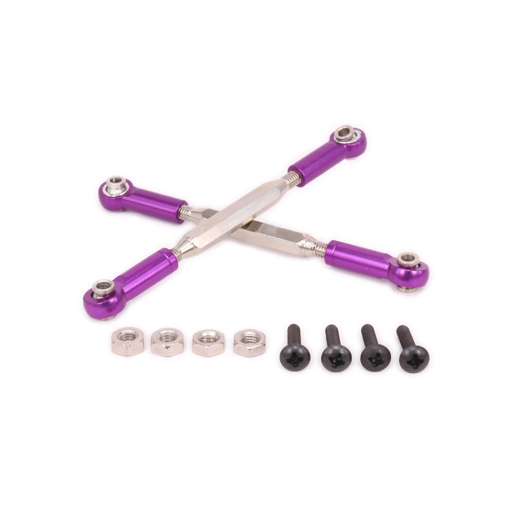 2 шт. сплав задняя верхняя подвеска рычаг тяга для Rc модели автомобиля 1/10 Himoto