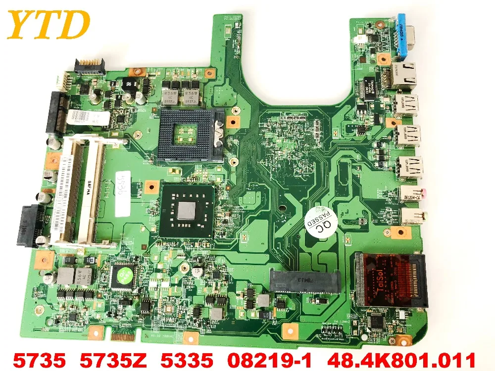 Оригинальный Для ACER 5735 5735Z 5335 Материнская плата ноутбука 08219 1 48.4K801.011 испытанное