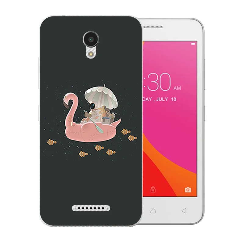 Luxury Flexible For Lenovo Vibe B A2016 A1010 A20 A Plus A1010a20 A2016A40 Soft Phone Case Silicone Flamingos Pattern Skin Cover |