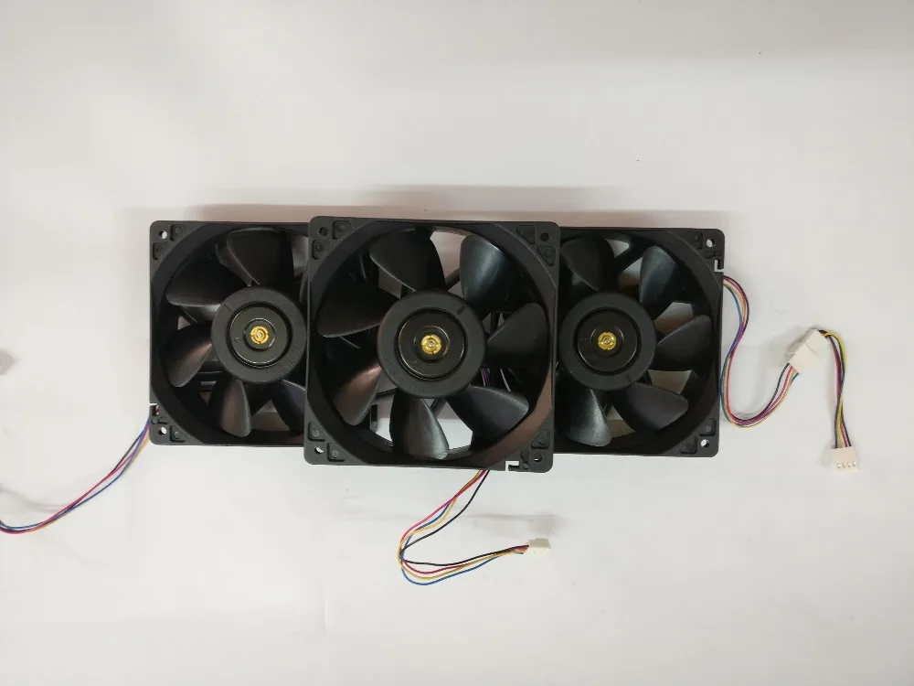 Вентилятор охлаждения для Bitmain Antminer S9 S9i S9j L3 + D3 X3 E3 Z9 Mini DR3 T9 WhatsMiner M3 M3X 6000 об/мин |