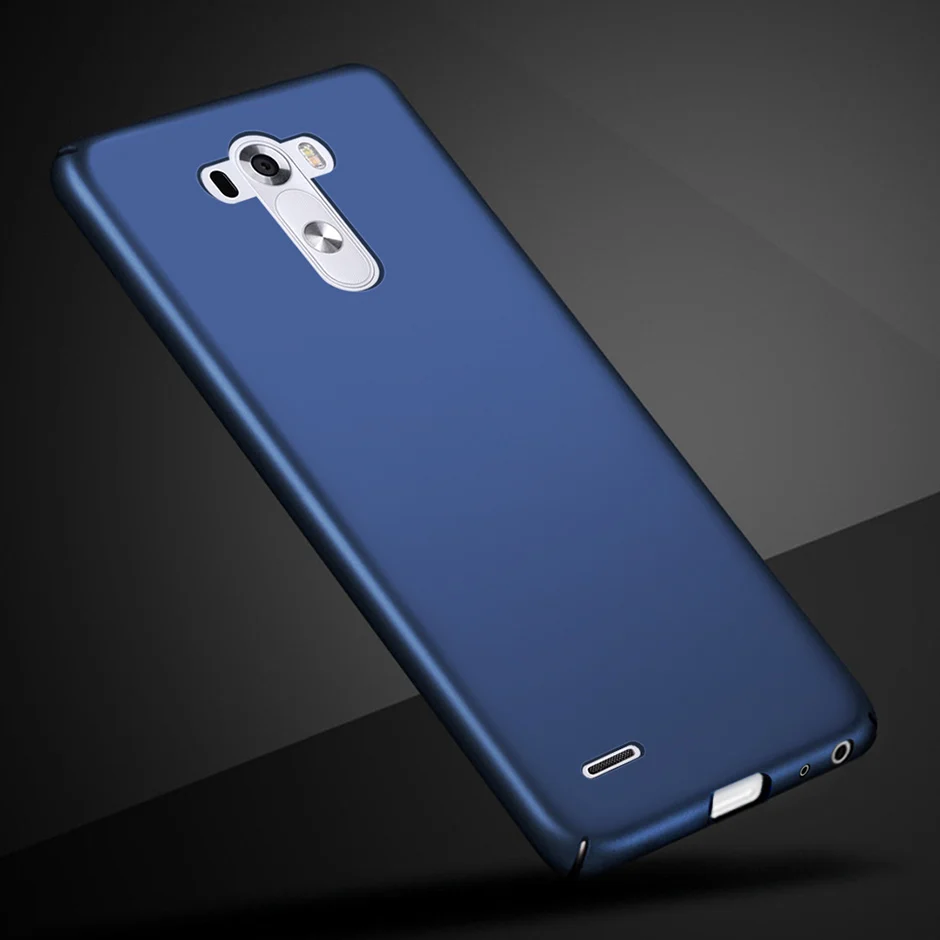 Жесткий ПК чехол для LG Optimus G3 5 &quotчехол роскошный простой матовый телефона G 3 D850 D851