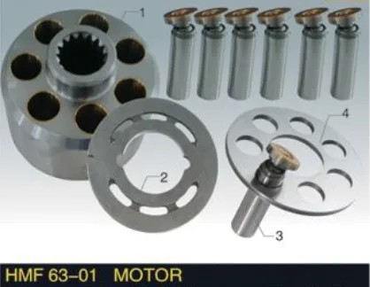 

Hydraulic Motor Parts Good Quality Linde HMF63-01 cylinder block valve plate spare parts