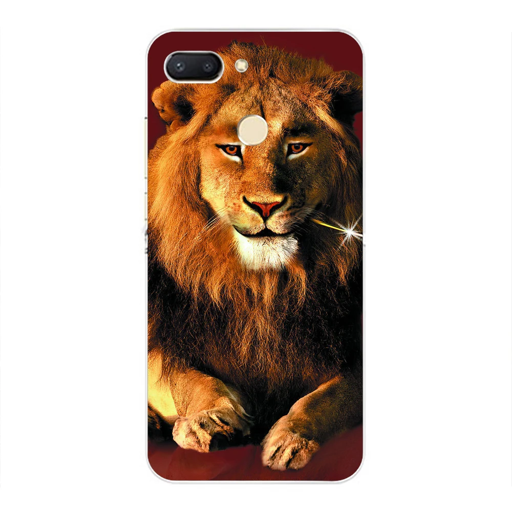 Чехол для Xiaomi Redmi 6 Мягкий силиконовый чехол TPU Funda задняя крышка Capa shell Coque Redmi6