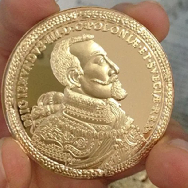 Немагнитный значок императора Наполеона из Франции 100 шт. с золотым покрытием