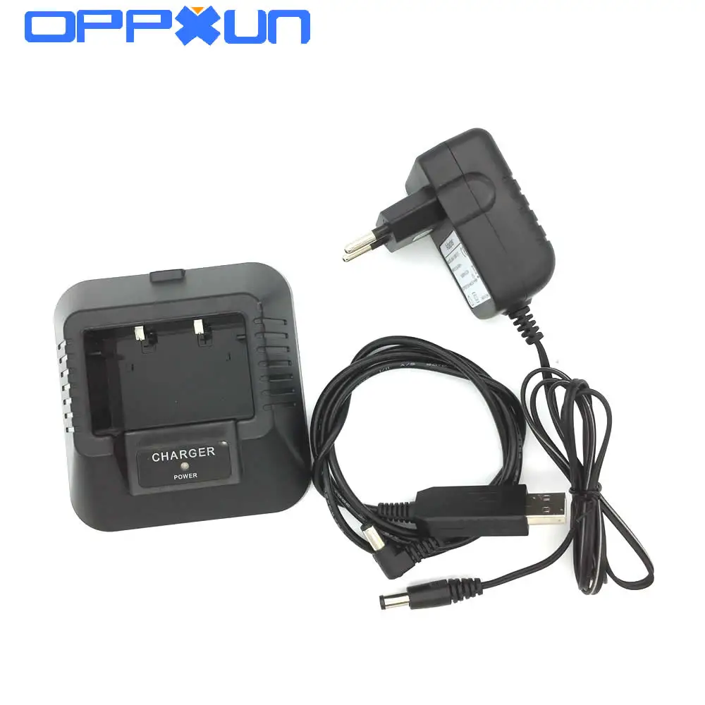Зарядное устройство USB для Baofeng Портативное двухстороннее радио рация UV5r