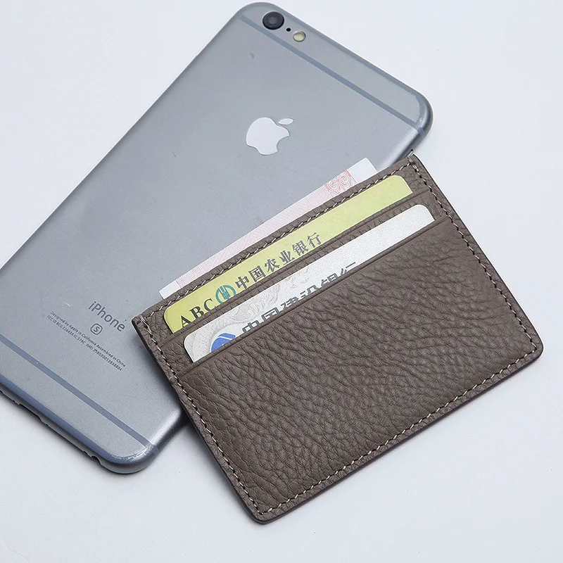 Женский кожаный бумажник EMMA YAO с держателем для карт в Корейском стиле|card holder|id