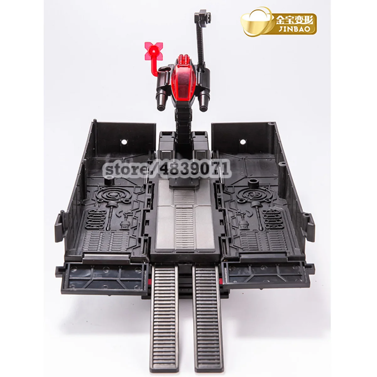 Jinbao Робот мини черный Nemesis Prime OP Commander MPP10 трансформация с трейлером ролик Летающий рюкзак фигурка игрушки