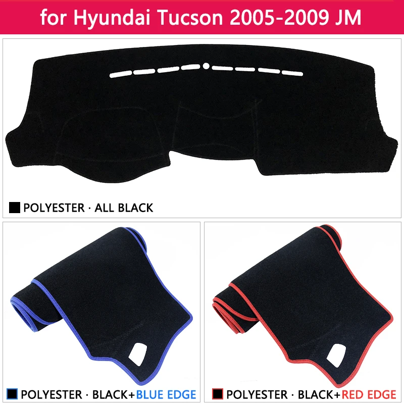 Для hyundai Tucson 2005 2006 2007 2008 2009 JM Противоскользящий коврик на приборную панель Зонт