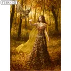 Модная Наклейка на стену, рукоделие, полная вышивка, фантазия, сделай сам, квадратная Алмазная картина, крест, Стич, сова и красота, LK1