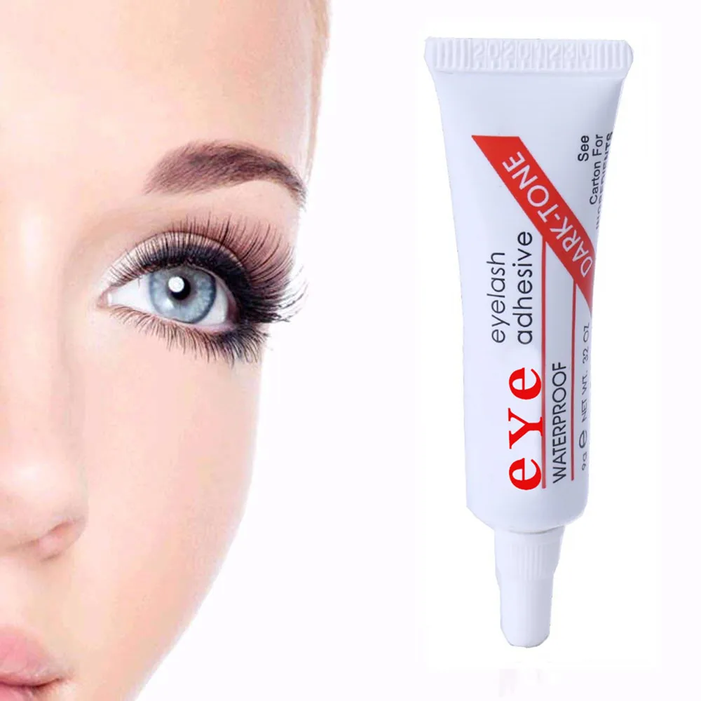 1 шт. глаз Lash glue clear черный Цвет Макияж клей Водонепроницаемый Накладные ресницы