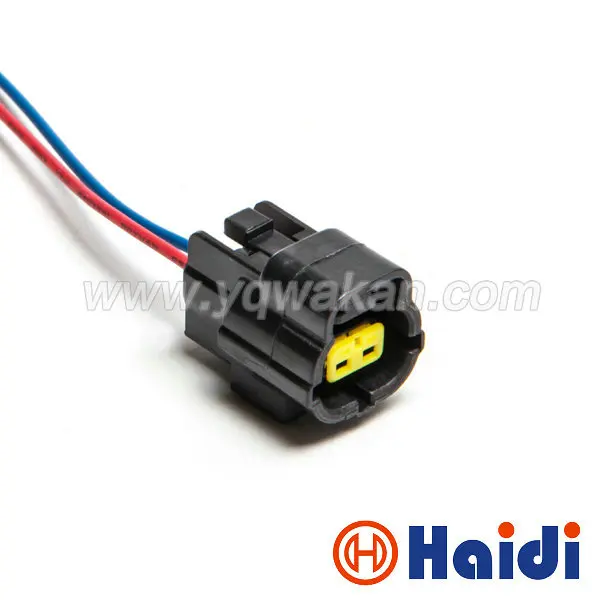 2pin black Mazda RX7 FD Intake Air Temp (IAT) Water Temperature Sensor Wire harness Connector 174352-2