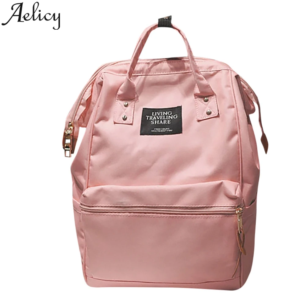 Aelicy 2019 модный унисекс однотонный рюкзак сумка на плечо для дам высокое качество