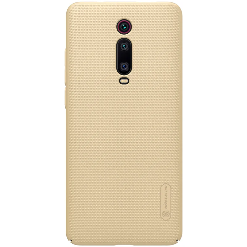 Золотой Чехол Nillkin для Xiaomi mi 9 T, суперматовый защитный чехол из поликарбоната для Xiaomi mi 9T mi 9T Pro Nilkin, чехол - Цвет: Золотой