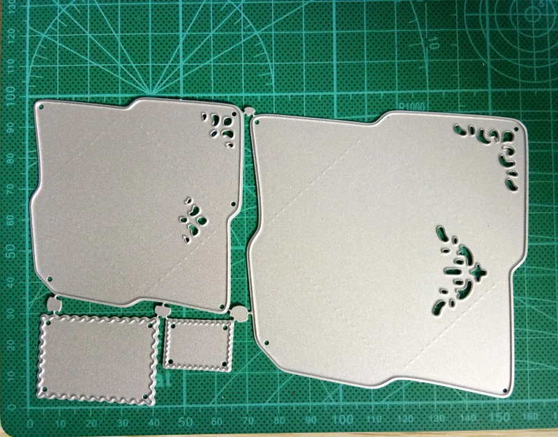 3D кружевная коробка для конвертов рамка резки металла трафарет DIY скрапбукинга