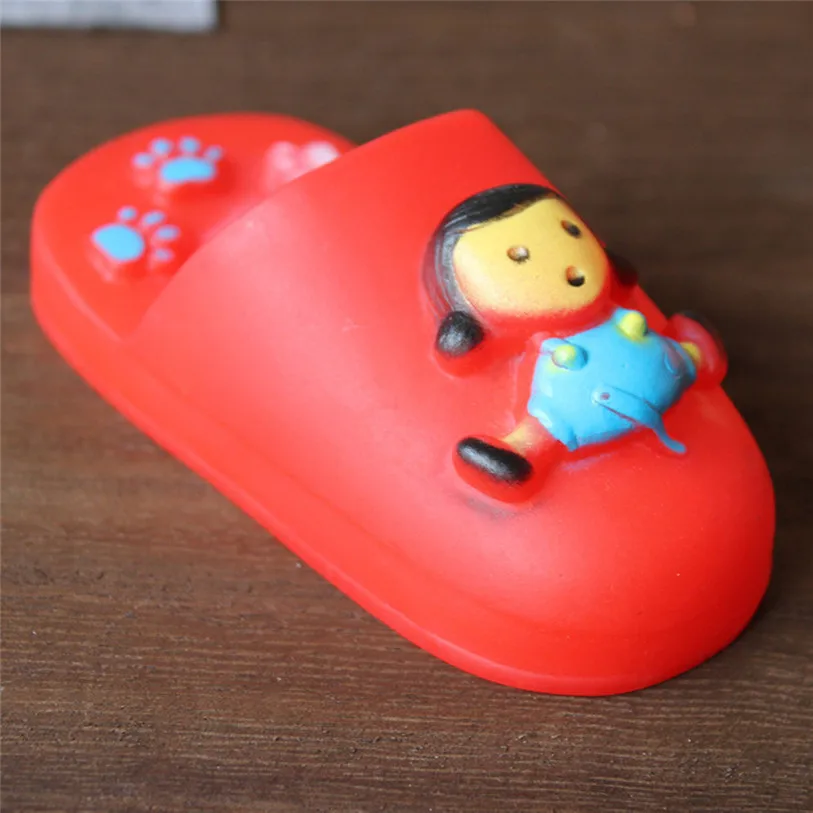 Игрушки для собак маленьких больших кошек 1 предмет Rubber Slipper домашнее животное