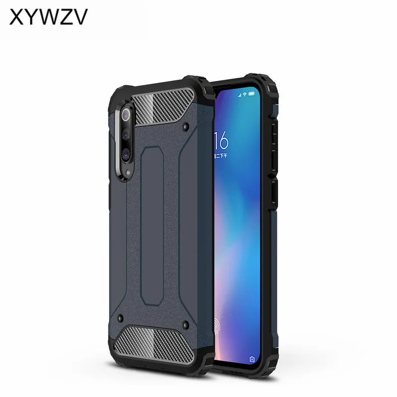Чехол для Xiaomi Mi 9 SE противоударный армированный силиконовый Жесткий чехол