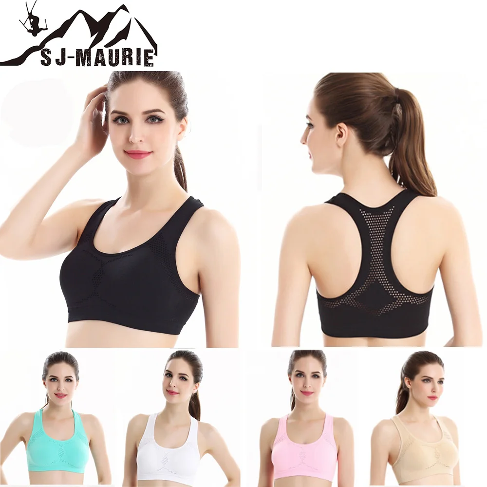 Быстросохнущий Спортивный бюстгальтер haut De Sport Femme Shakeproof пуш ап дышащие спортивные бюстгальтеры для фитнеса