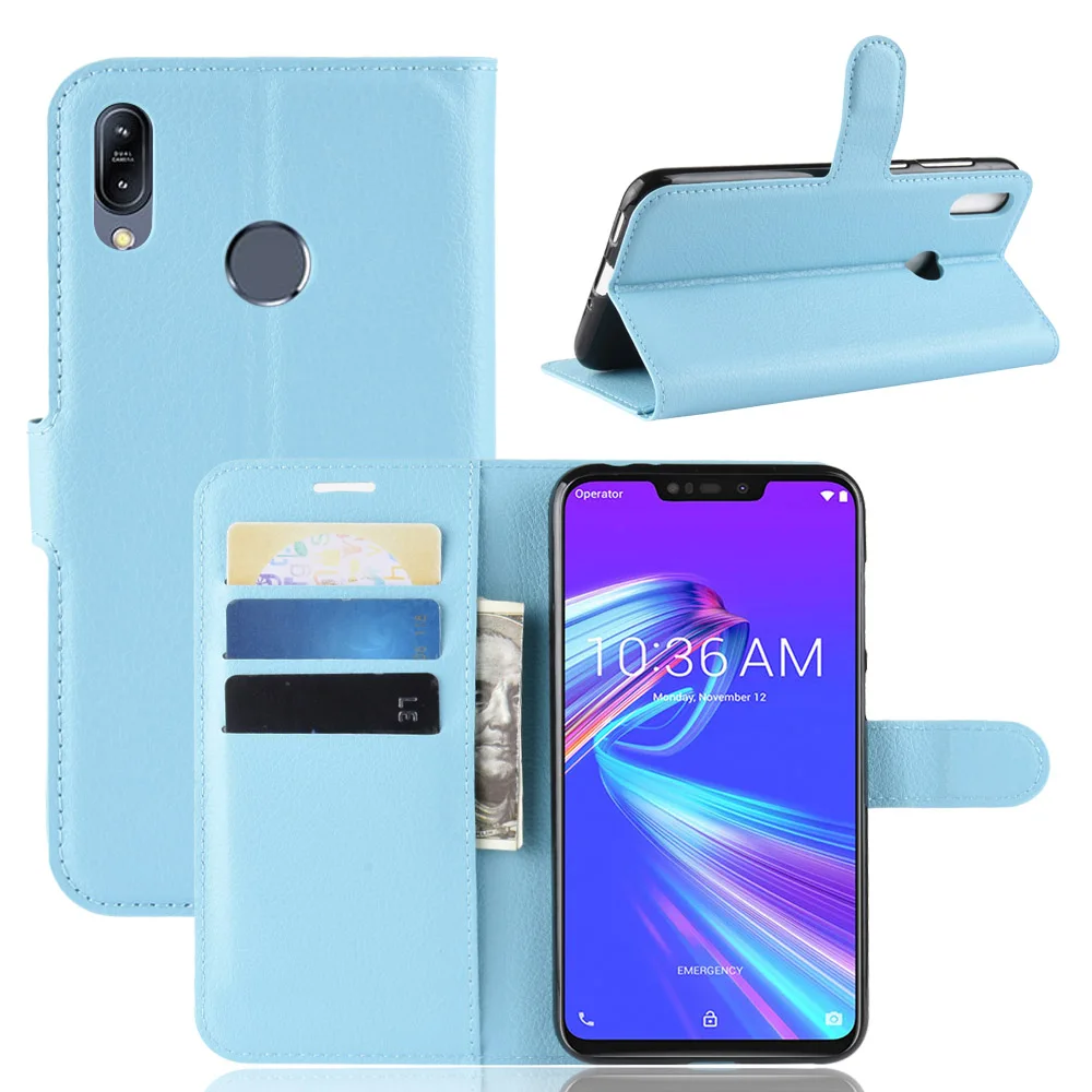 Для Asus ZenFone Max M2 Чехол-книжка 6,2" Ретро Магнитный чехол-книжка кожаный чехол для Asus ZenFone Max M2 ZB632KL ZB633KL чехол