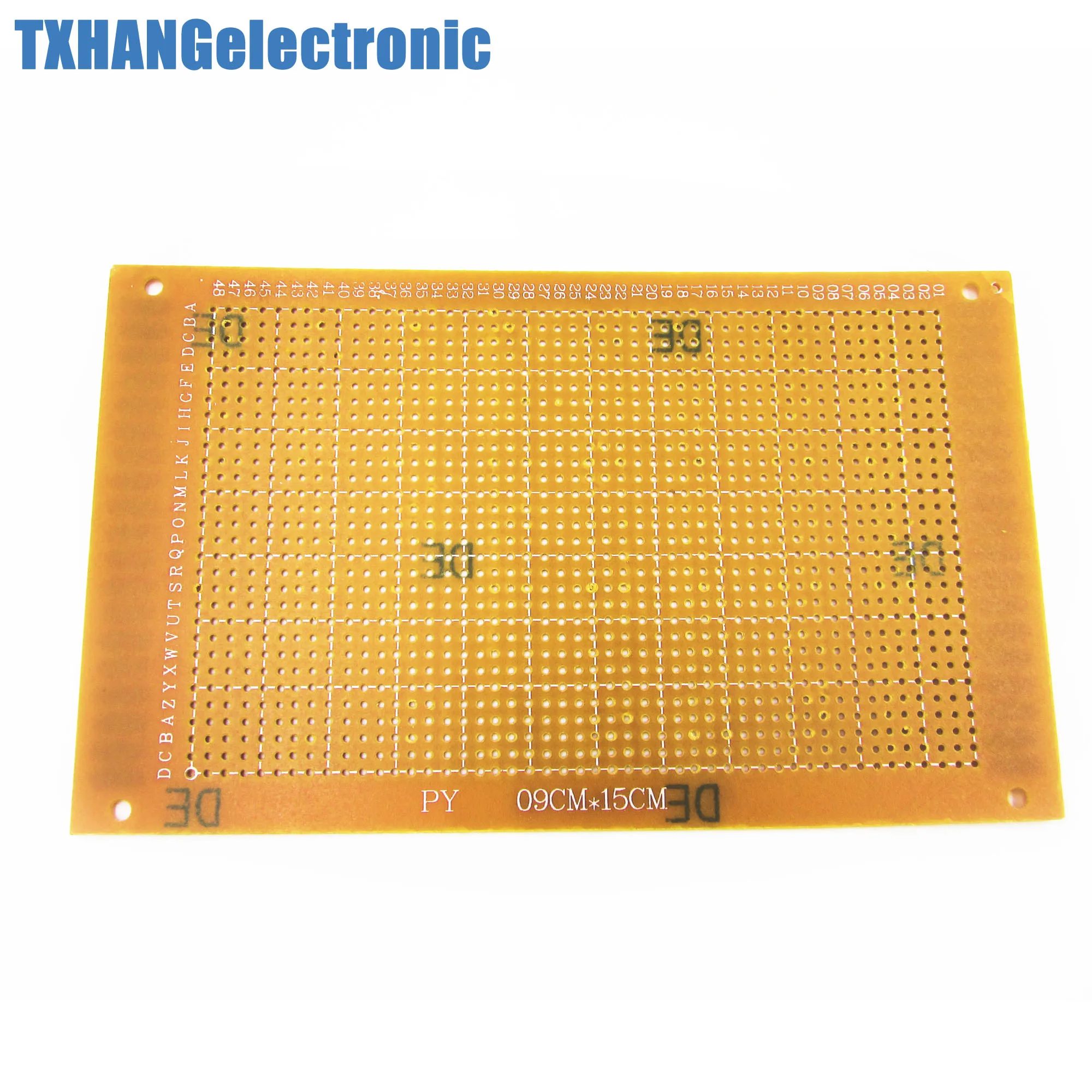 5 шт. 9x15 см DIY Прототип бумаги PCB fr4 универсальная плата прототипирование pcb kit |