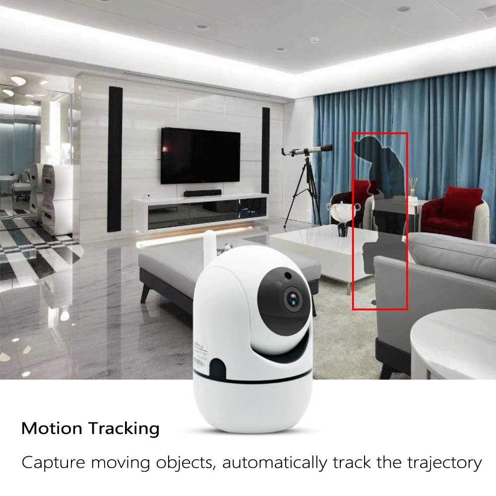Домашняя камера безопасности беспроводная WIFI 720P 1080P IP автоматическое