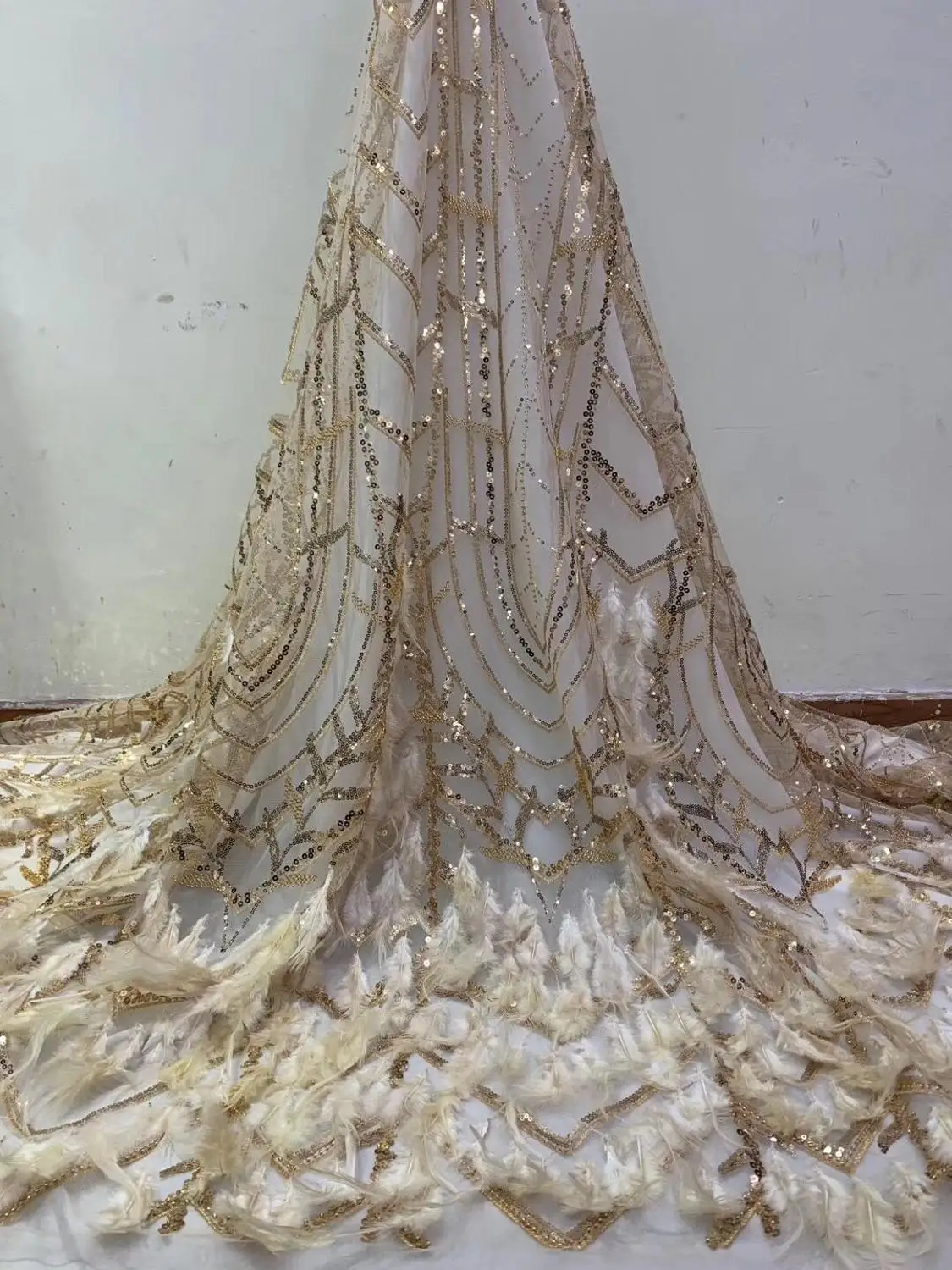 Популярные Элитные Роскошные Перламутровые вышивки расшитые блестками