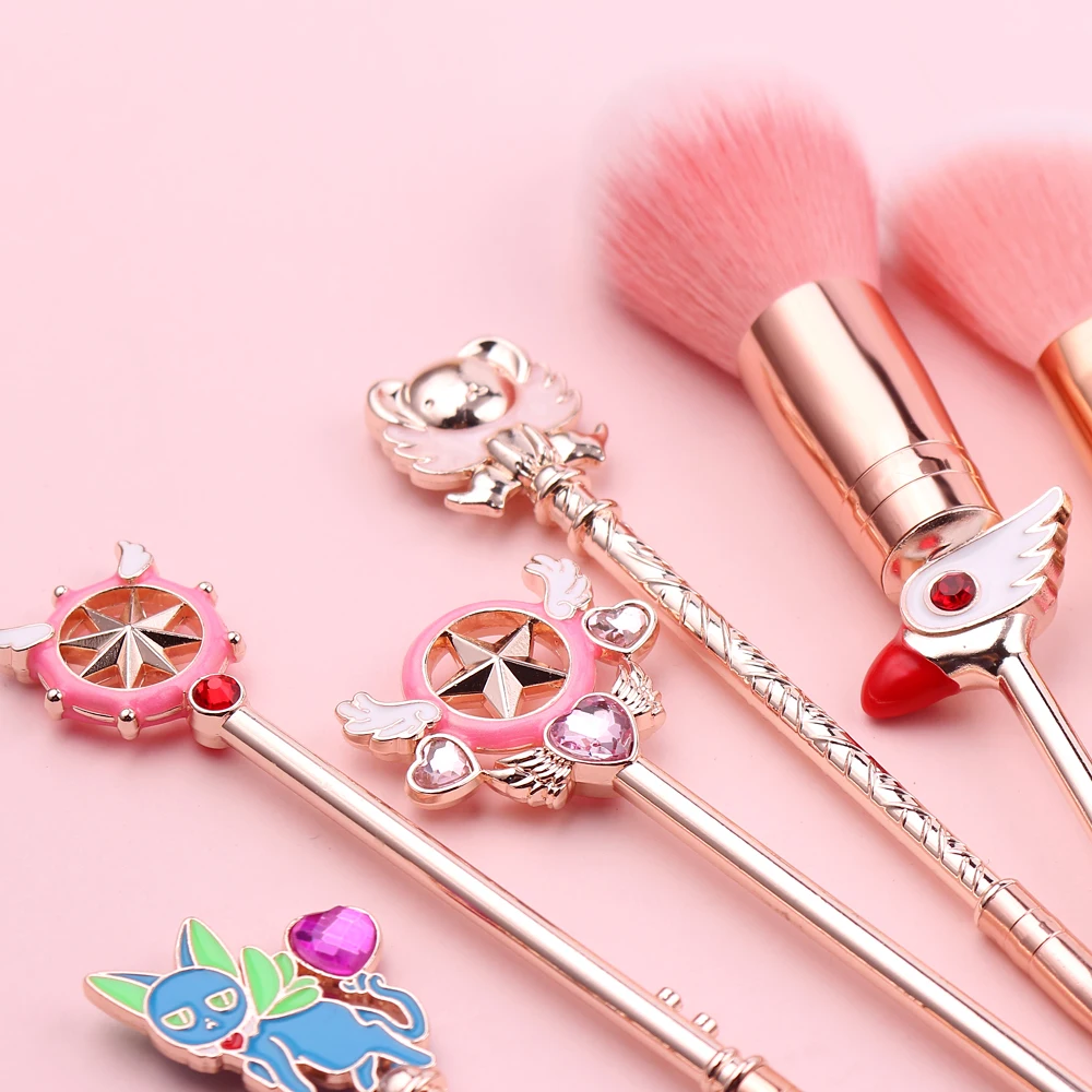 8 шт. в стиле Cardcaptor Sakura Pro набор кистей для макияжа кисть смешивания теней век
