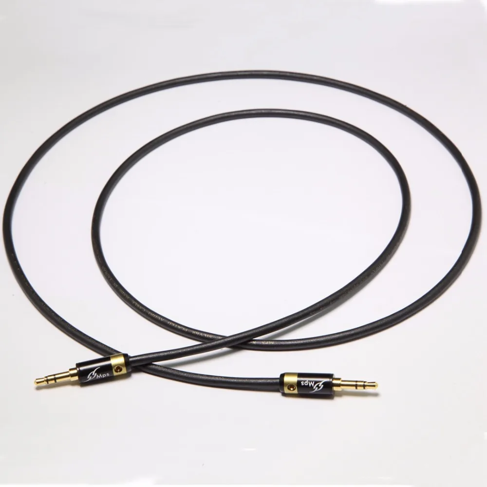 MPS X 9 Eagle 3 5 мм AUX кабель 99.99997% 6N OCC серебристый линия стерео штекер для Hifi аудио