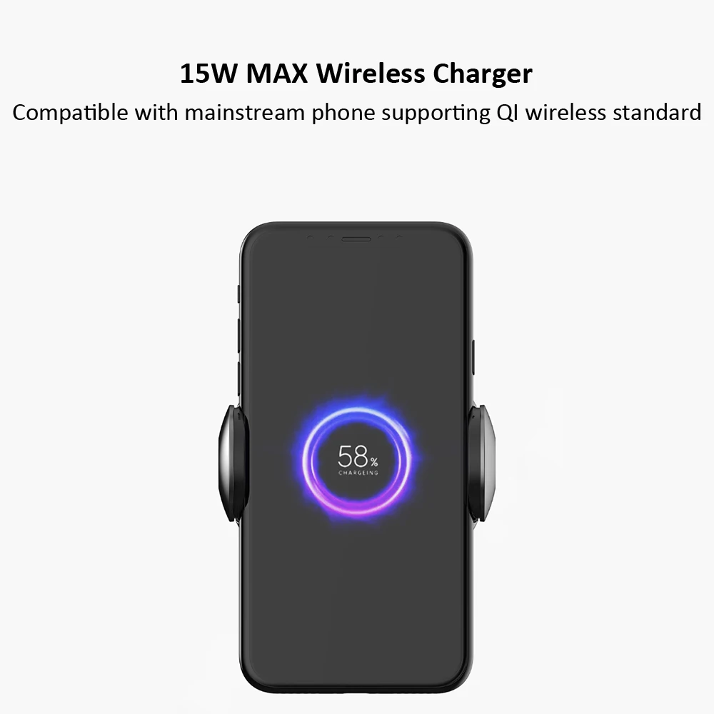 Xiaomi Mijia Shunzao Быстрое беспроводное автомобильное зарядное устройство