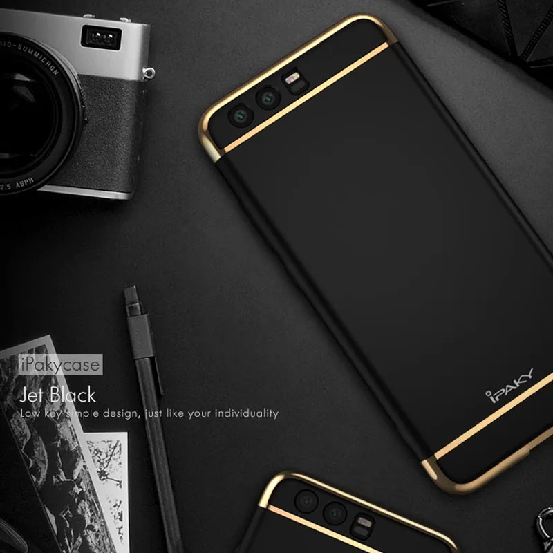 IPaky бренд для Huawei P10 гальваническим 3-в-1 предмет Жесткий телефона чехол крышка