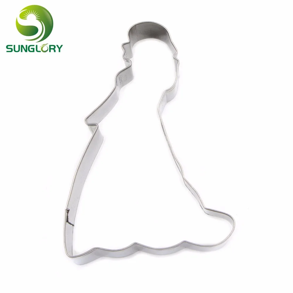 2 шт. Свадебные украшения человек леди Сахар ремесло из нержавеющей стали печенье