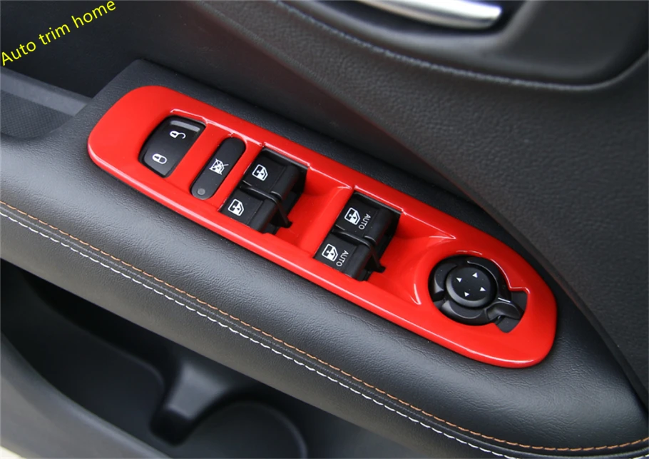 

Lapetus Inner Door Window Switch Panel Lift Surround Armrest Cover Trim For Jeep Compass 2017 - 2021 Auto Accessories