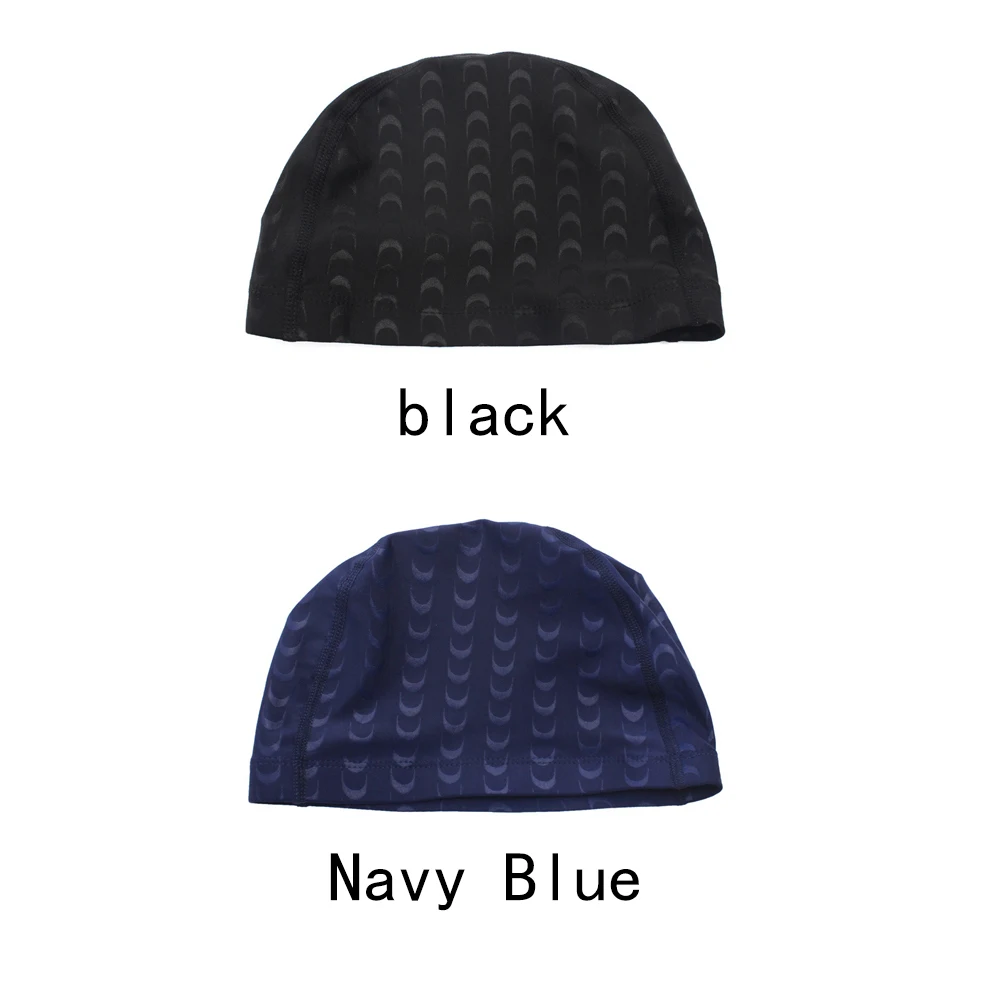 Lightweight Breathable Solid For Men Pool Sports Adult Fashion Elastic Protection Hat Waterproof Swimming Cap Beach | Спорт и