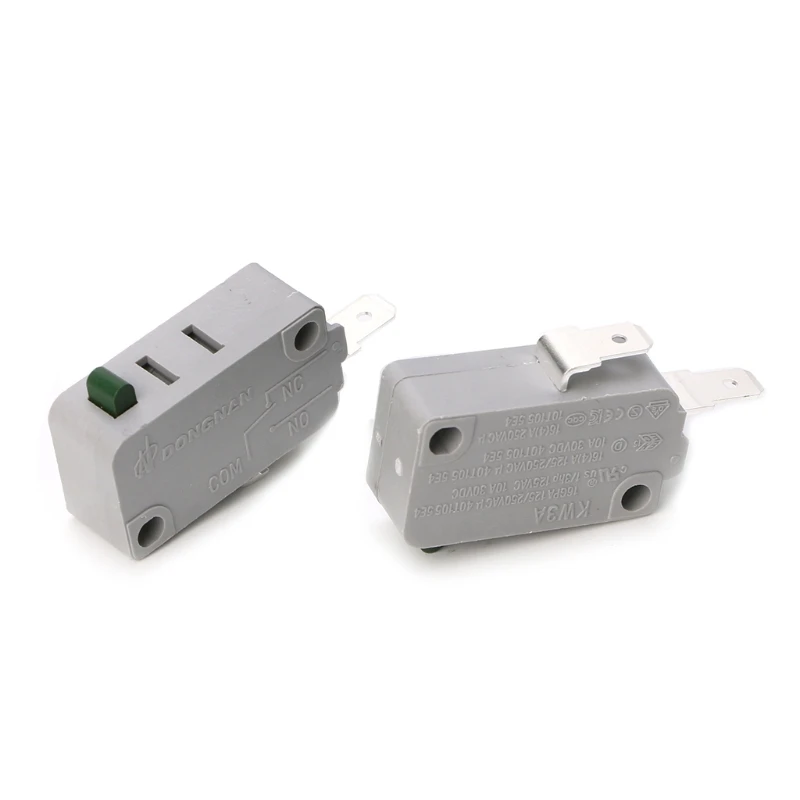 2Pcs KW3A Microwave Oven Door Micro Switch 125V/250V 16A Normally Open Switch 