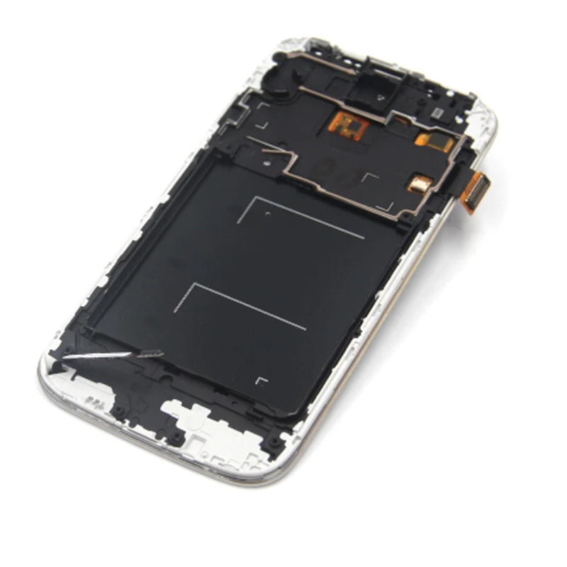 ЖК-экран для SAMSUNG Galaxy S4 ЖК-дисплей I9500 i9505 сенсорный экран дисплей с рамкой замена