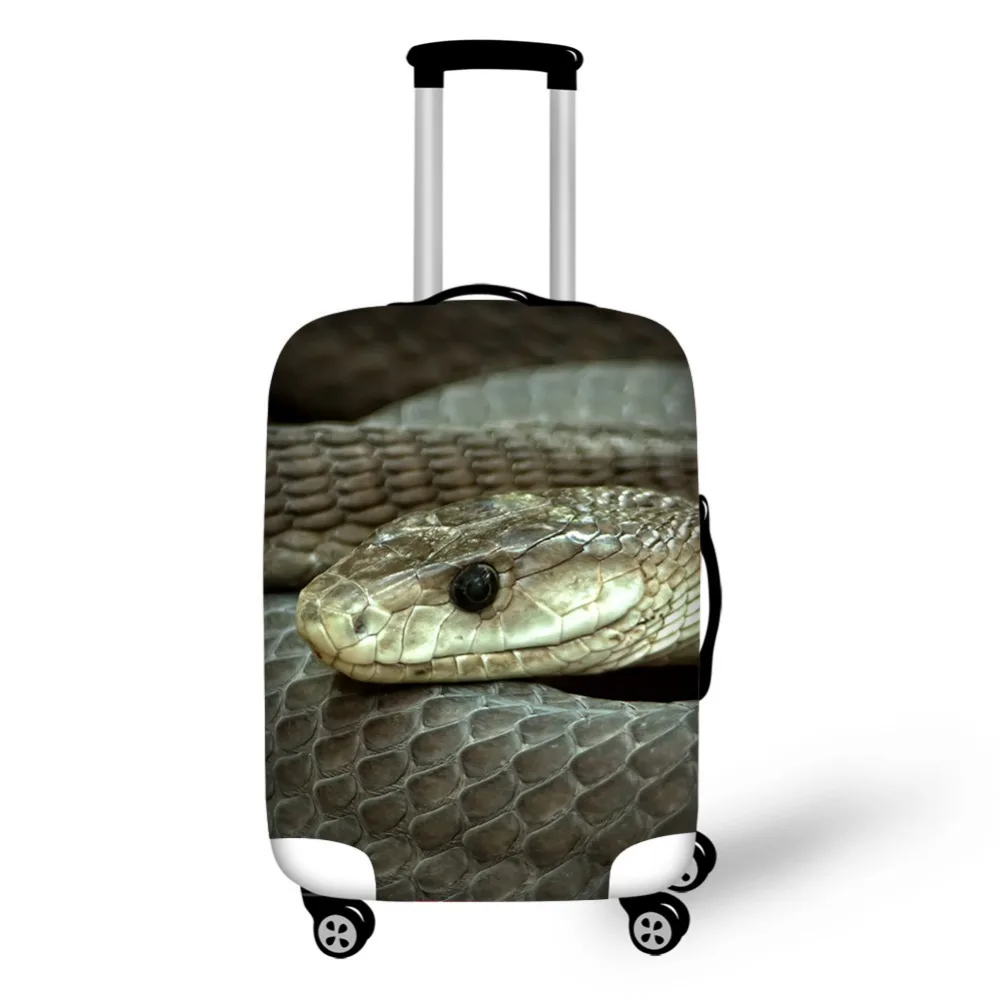 Animal print travel luggage suitcase protective cover stretch waterproof portable covers rain | Багаж и сумки