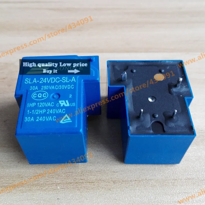 10PCS/LOTS NEW SLA-05VDC-SL-A SLA-09VDC-SL-A SLA-12VDC-SL-A SLA-24VDC-SL-A 5V 9V 12V 24V T90 30A MODULE | Электроника
