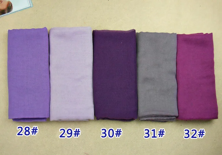 Шали Женские однотонные длинные из вискозы 10 шт./лот|shawl long|plain shawlsmuslim scarf |