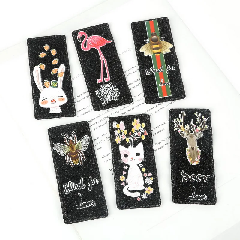 6 шт./Лот искусственная наклейка для волос зажим челки фиксированная бесшовная